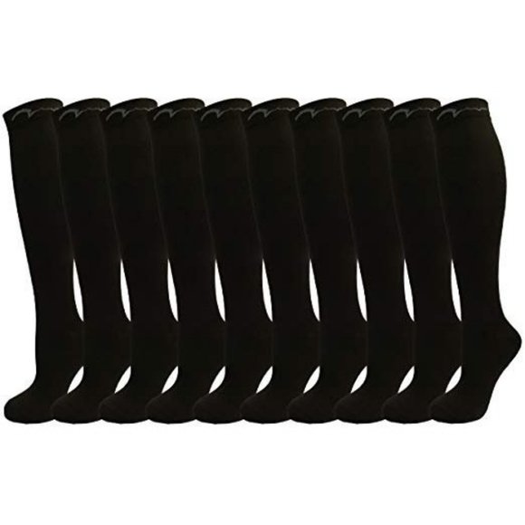 10 Pair S/M Graduated Compression Socks Moderate/M - Picture 3 of 4